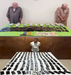 مصرع 4 عناصر إجرامية شديدة الخطورة وضبط 750 كيلو مخدرات و68 سلاحًا بالقليوبية