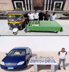 مصرع 4 عناصر إجرامية شديدة الخطورة وضبط 750 كيلو مخدرات و68 سلاحًا بالقليوبية